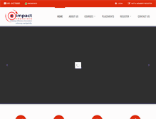 Tablet Screenshot of impacteducationindia.com
